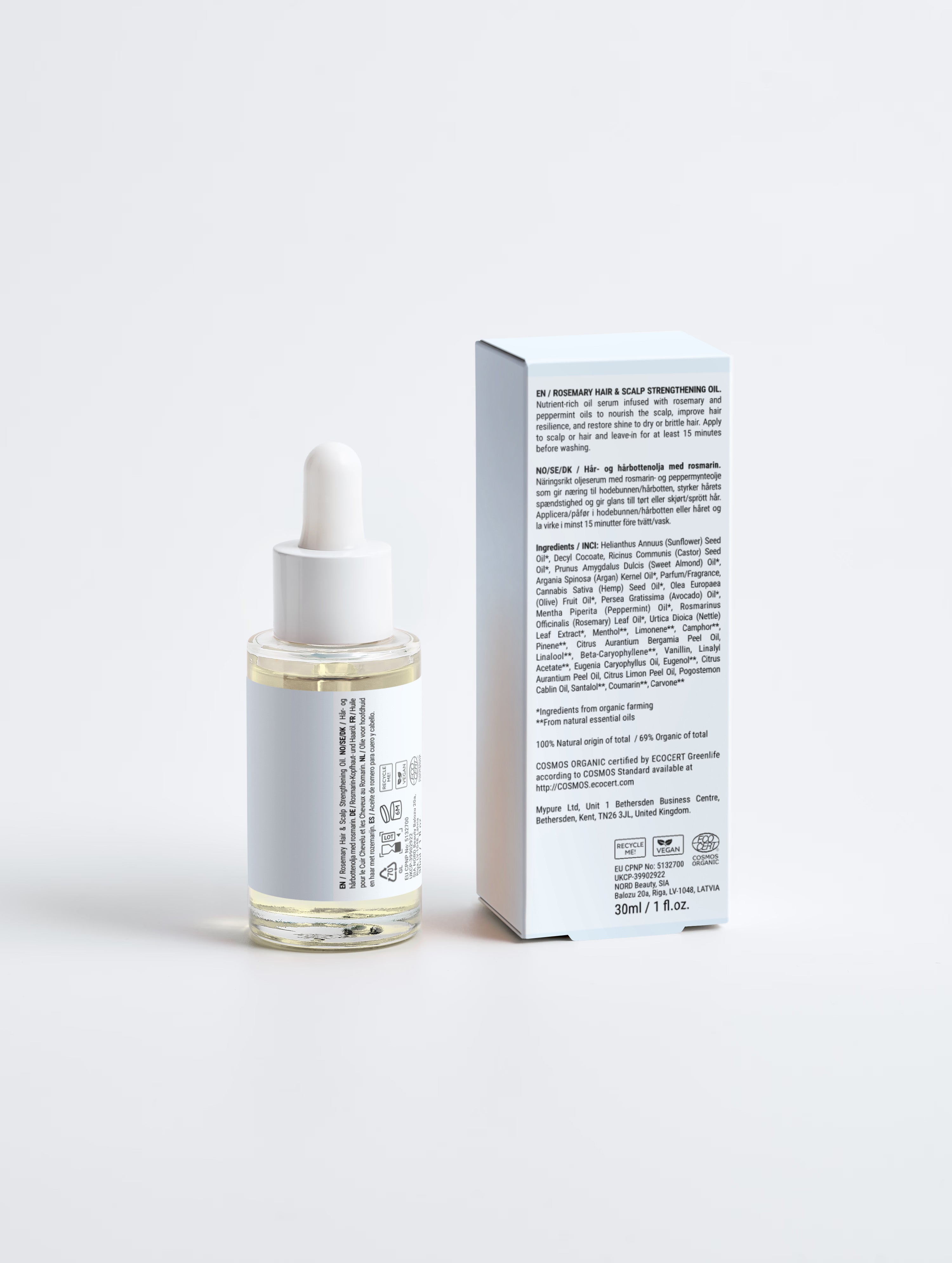 Rosemary Hair & Scalp Strengthening Oil